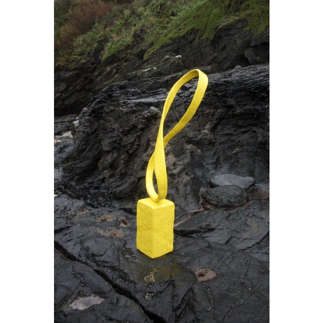 Contemporary Yellow Sculpture by Tom Heywood For Sale - Image 3 of 10