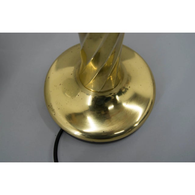 Gold Floor or Big Table Lamp, Germany, 1970s For Sale - Image 8 of 9