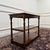 English Side Table with Green Leather Top For Sale - Image 3 of 10