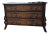 John-Richard "European Crossroads" Clad Copper & Burl Wood 3-Drawer Commode For Sale