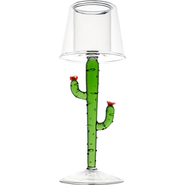 These playful mouth-blown tealights are nature inspired. Pick your favorites for your next alfresco gathering....