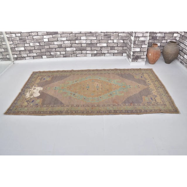 Oversize Anatolian Kurdish Handknotted Rug For Sale - Image 4 of 11