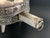 Vintage Yemeni Concertina Lantern Tinned Filigree Accordion Hanging Lamp Jeweled For Sale - Image 15 of 17