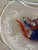 C’est La Mère Michel Trinket Tray in Enameled Glass by Émile Gallé For Sale - Image 3 of 8