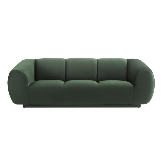Timeless and inviting, the plush Emmet sofa is upholstered in soft velvet and offers supreme comfort and design. Build...