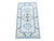 Vintage Turkish Handknotted Blue Wool Rug For Sale - Image 11 of 11