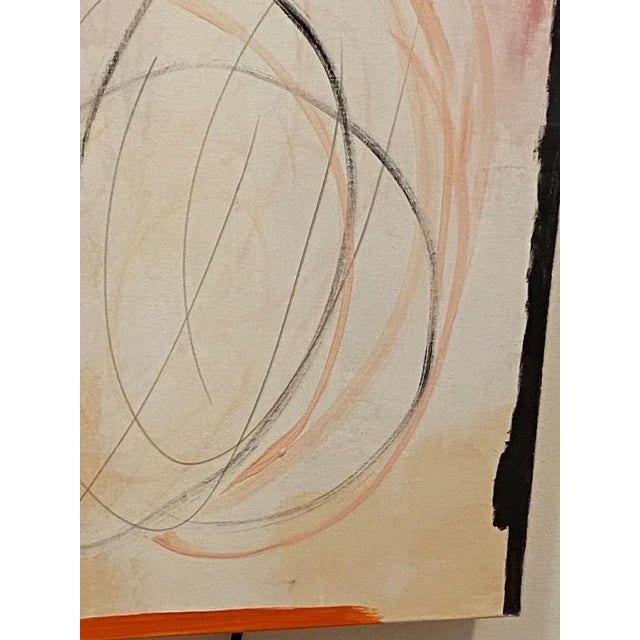 2020s "Baling Hay" Abstract Landscape Acrylic Painting For Sale - Image 5 of 6