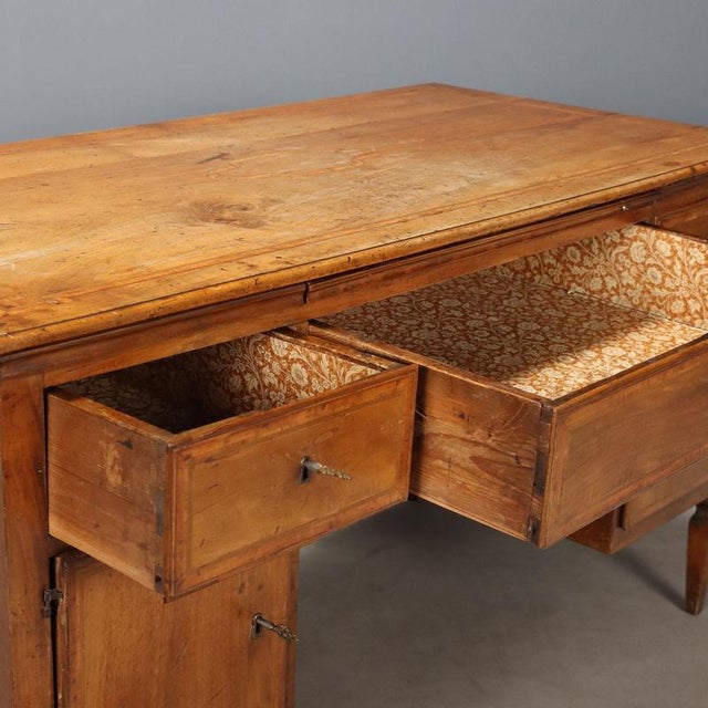 Open Directoire Desk in Walnut For Sale - Image 6 of 13