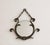 Wrought Iron Wall Mirror by Raymond Subes, 1940s For Sale - Image 6 of 6