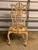 Late 19th Century Late 19th Century Rococo Revival–Style Ivory and Gold Pierced-Back Side Chair For Sale - Image 5 of 11