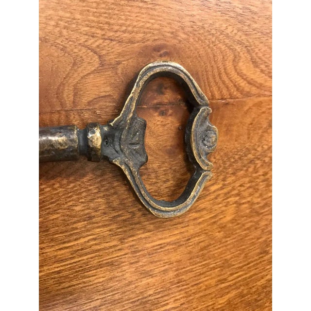 Decorative Brass Key For Sale In Los Angeles - Image 6 of 11