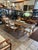 1950s Danish Teak Draw Leaf Dining Table With 6 Chairs Mid Century Modern For Sale - Image 11 of 11
