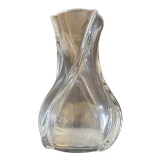 Baccarat Serpentine Vase - Crystal Decor For Sale