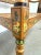 Late 20th Century Elegant Sheraton Style Painted Floral Cane Settee With Neoclassical Detailing For Sale - Image 12 of 14
