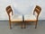 Brown Mid 20th Century Pair of 'Fs17' Teak Danish Dining Chairs Attributed to House of Denmark For Sale - Image 8 of 9