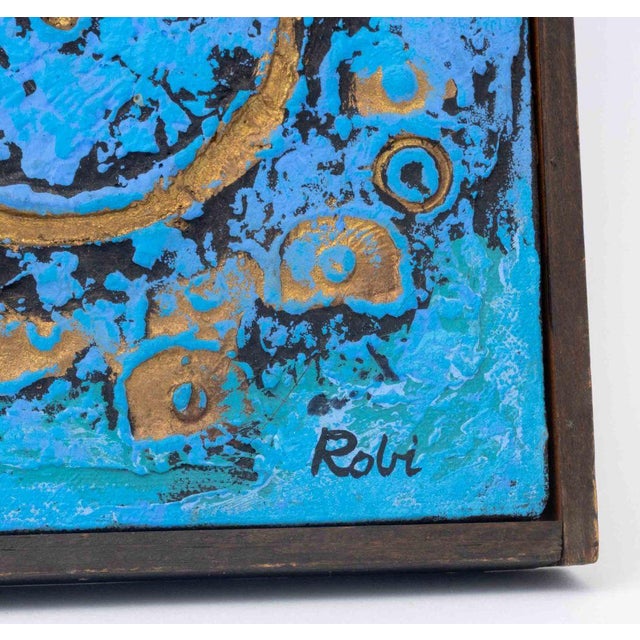 Al Robi Figural Abstraction Mixed Media on Canvas For Sale In New York - Image 6 of 7