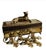 Brass Vintage Ornate Brass Reclining Jaguar Dinner Napkin Holders ~ Set of 12 For Sale - Image 8 of 8