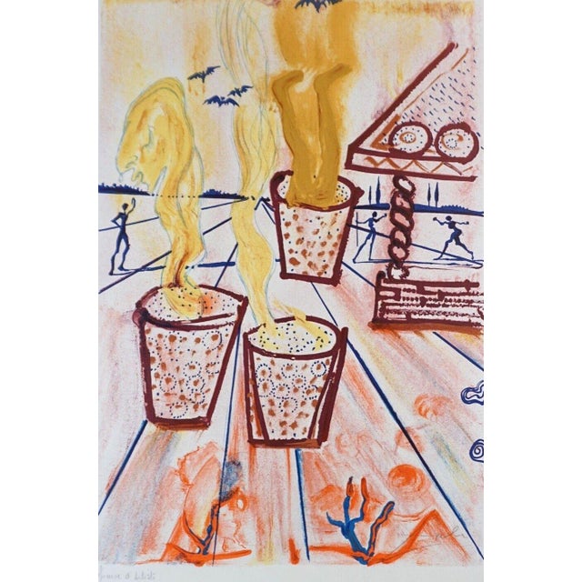 ARTIST: Salvador Dali TITLE: Hans Christian Anderson The Girl Who Told on The Loaf MEDIUM: Lithograph SIGNED: Hand Signed...