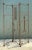 Vintage Iron Abstract Figurative Folding Screen For Sale - Image 4 of 12
