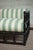 Wood Bamboo Lounge Chairs with Striped Cushions, 1980s, Set of 2 For Sale - Image 7 of 9