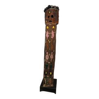 Tribal African Beaded Mask For Sale