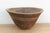 African Antique Mended Dough Bowl From Africa For Sale - Image 3 of 9