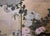 1950-1960s Showa Era Pair of Painted Japanese Byobu Screens For Sale - Image 11 of 18