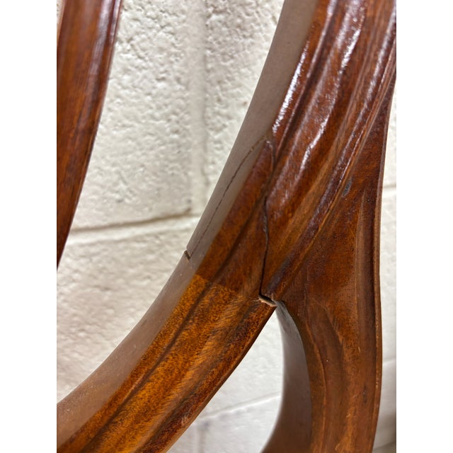 Vintage Duncan Phyfe Hepplewhite Style Shield Back Dining Chairs - Set of 4 For Sale - Image 9 of 13