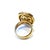 Art Nouveau Bochic “Orient” Vintage Multi Sapphire & White Pearl Ring Set 18K Gold & Silver For Sale - Image 3 of 11