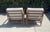 Contemporary Brown Jordan Vintage Rattan Lounge Chair Set, New Perennials Cushions For Sale - Image 3 of 14