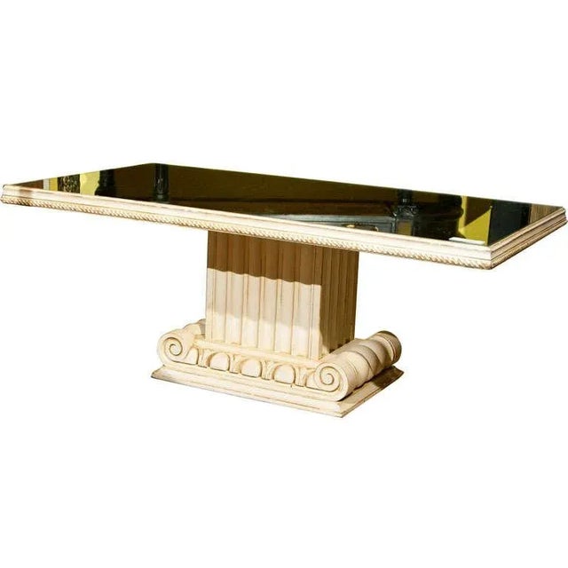 Grosfeld House Style Glass Top Coffee Table For Sale In New York - Image 6 of 6