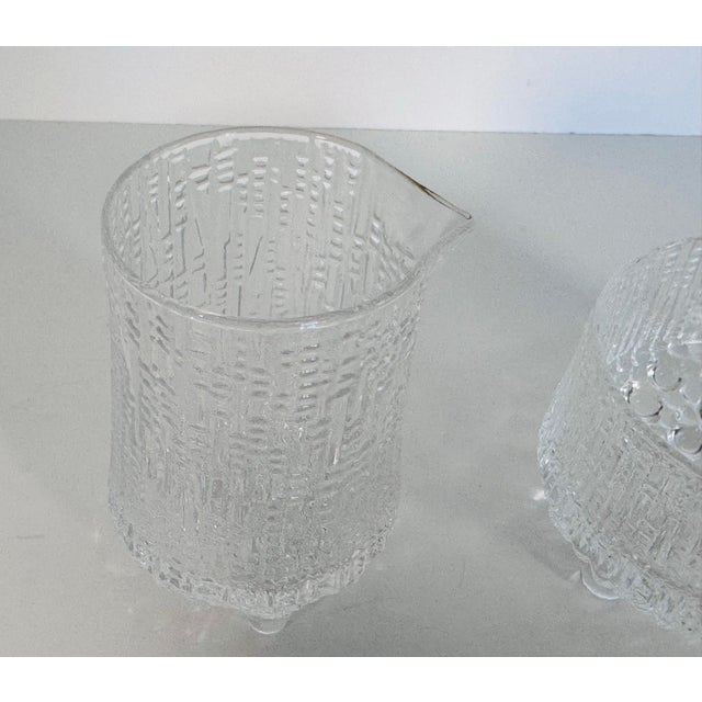 1960s Vintage 1960s Ultima Thule Sugar & Creamer Set by Tapio Wirkkala Finland For Sale - Image 5 of 6
