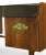 Brass Bert England Persian Walnut & Leather Desk for John Widdicomb For Sale - Image 8 of 11