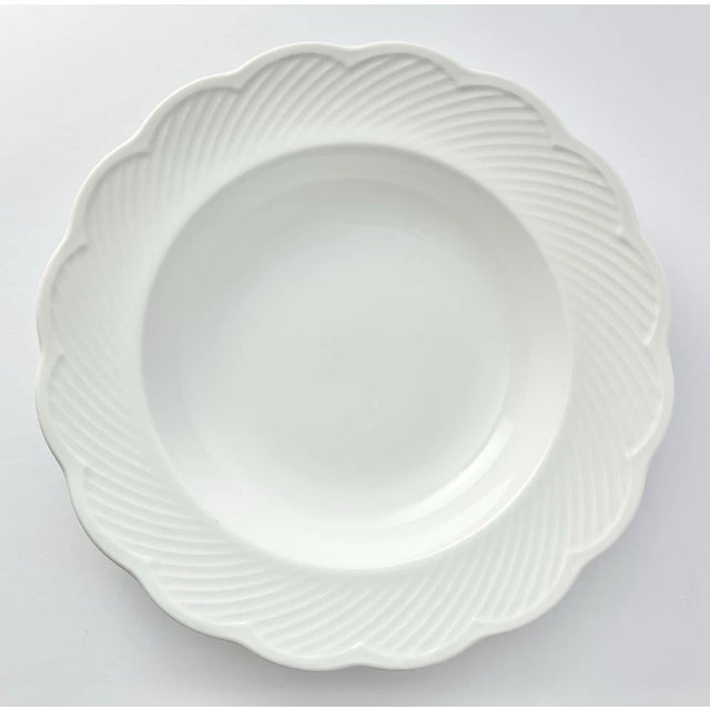 Dansk “Blanc” Set of 11 Porcelain Rim Soup Bowls 9” Excellent condition. No chips, cracks, or fleabites. Length 9” Height...