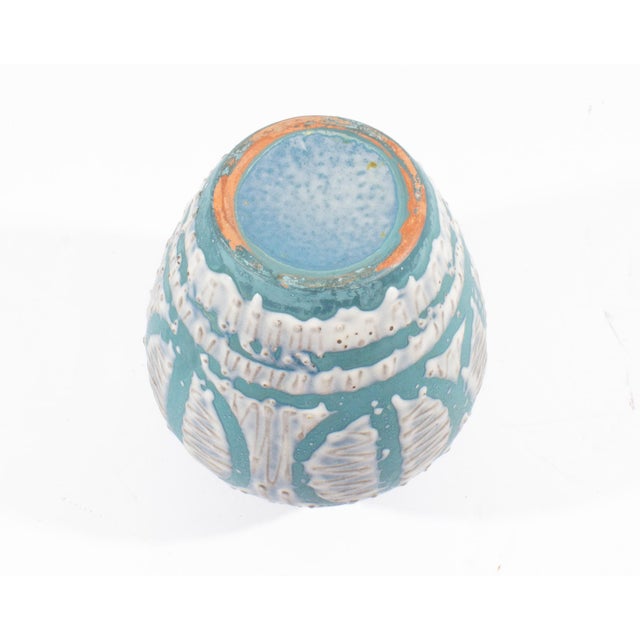 West German Ceramic Fat Lava Vase by Carstens Tönnieshof For Sale In Indianapolis - Image 6 of 7
