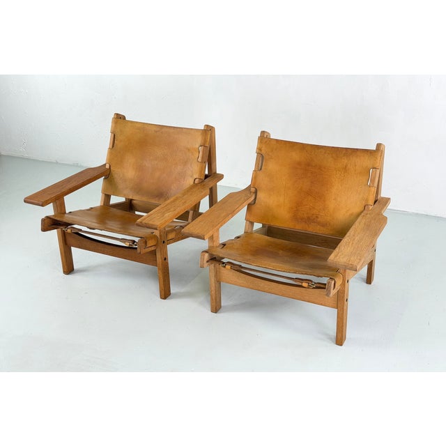 1960s 168 Jadtstol Armchairs by Kurt Østervig for KP Mobler, 1960s, Set of 2 For Sale - Image 5 of 9