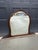 Transitional Large Vintage Mahogany Arched Tabletop Mirror For Sale - Image 3 of 6