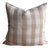 French Linen Accent Cover– Vichy Nude For Sale