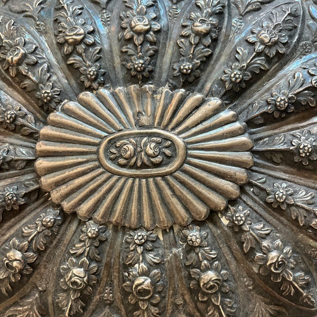 Turkish Turkish Sterling Silver Wedding Mirror For Sale - Image 3 of 10