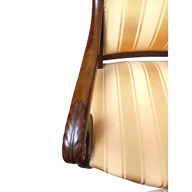 Restoration Armchairs, 1830s, Set of 2 For Sale - Image 14 of 18