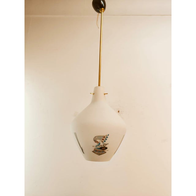 Brass and Clear Glass Lantern For Sale - Image 15 of 18