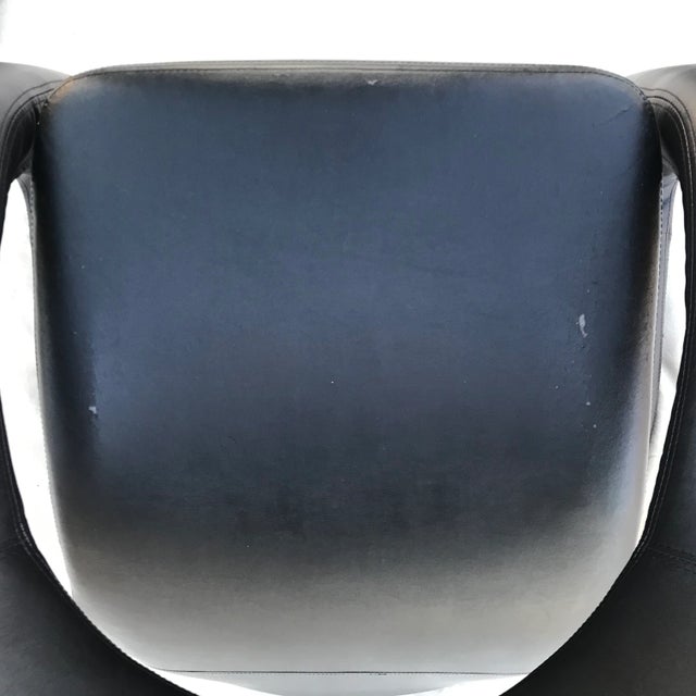 1990s Postmodern Sculptural Cantilever Tongue Chair For Sale - Image 11 of 12