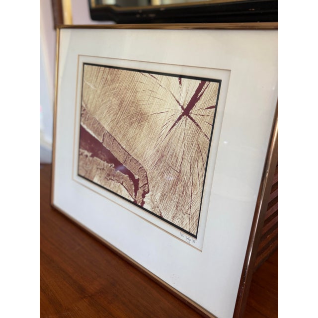 A striking 1975 limited edition photographic work by Oregon artist and photographer Rob Jaffe titled Sunburst. This...
