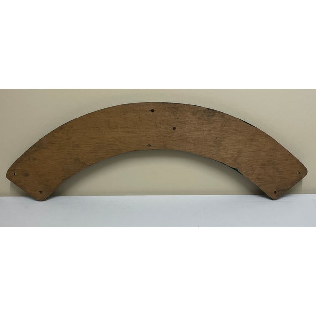 1920 Grease Industrial Wooden Sign For Sale - Image 4 of 4