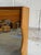 Brown Vintage Danish Oak Entryway Table With Mirror & Tile Top Henning Kjærnulf Style For Sale - Image 8 of 10