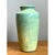 Vintage Blue and Yellow Glazed Ceramic Vase For Sale - Image 10 of 12