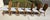 Boho Chic Vintage Rattan Pencil Reed Dining Chairs, a Set of 6 With New Schumacher Upholstery For Sale - Image 3 of 12