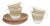 Mandarin Teacups with Saucers by Marianne Westman for Rörstrand, 1960s, Set of 8 For Sale