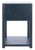 Yudi 1 Drawer 1 Shelf Nightstand - Navy For Sale - Image 9 of 10