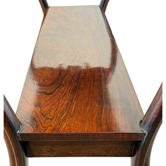 Antique Rosewood Central Standing Shelves, 1840 For Sale - Image 7 of 15